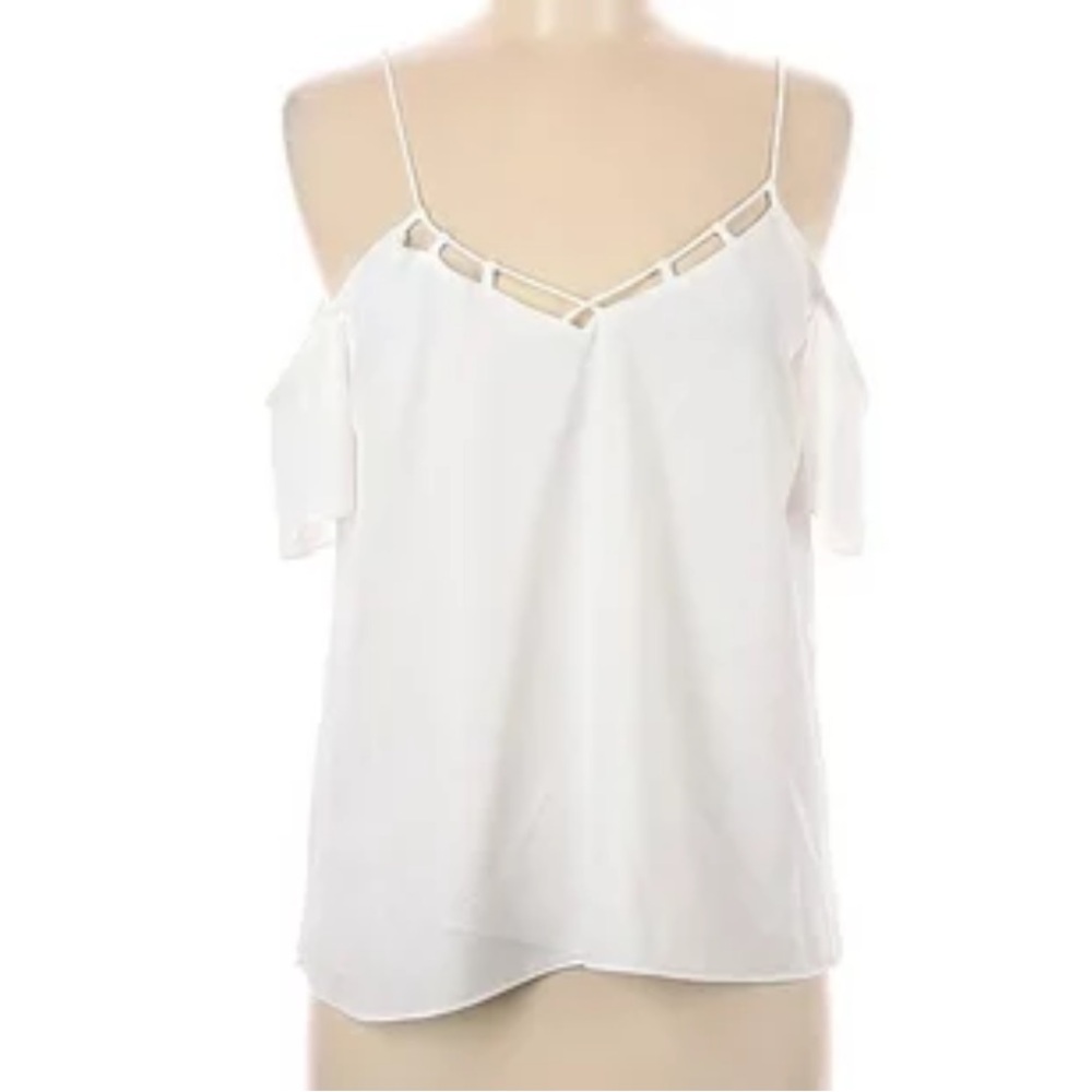 Cooper & Ella white off the shoulder top